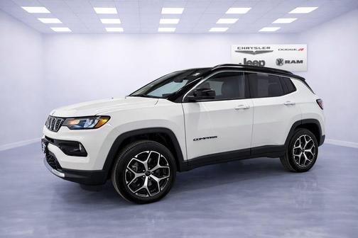 Bright White Clearcoat 2025 Jeep Compass Limited