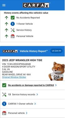 2023 Jeep Wrangler 4-Door High Tide 4x4
