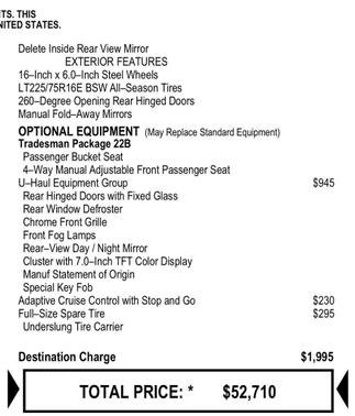 Bright White Clearcoat 2025 RAM ProMaster 2500 Tradesman