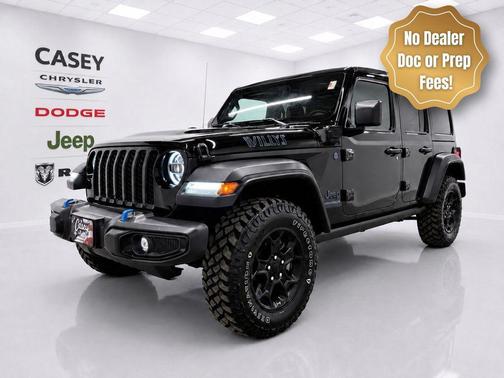 Black Clearcoat 2023 Jeep Wrangler 4xe Base