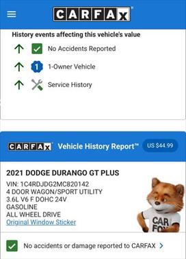 2021 Dodge Durango GT Plus