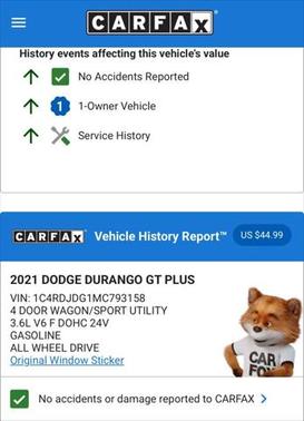 2021 Dodge Durango GT Plus