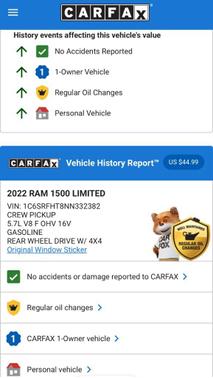 2022 RAM 1500 Limited