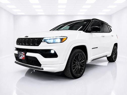 Bright White Clearcoat 2023 Jeep Compass High Altitude