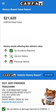 2021 Jeep Cherokee Trailhawk