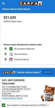 2021 Jeep Cherokee Trailhawk