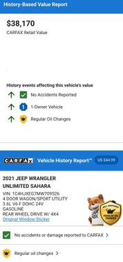 2021 Jeep Wrangler Unlimited Sahara