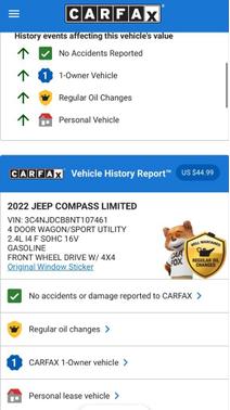2022 Jeep Compass Limited