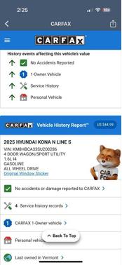 2025 Hyundai KONA N Line S