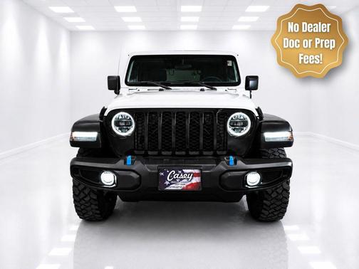 Bright White Clearcoat 2023 Jeep Wrangler 4xe Willys