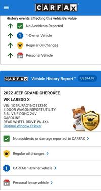 2022 Jeep Grand Cherokee Laredo