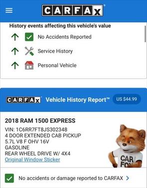 2018 RAM 1500 Express