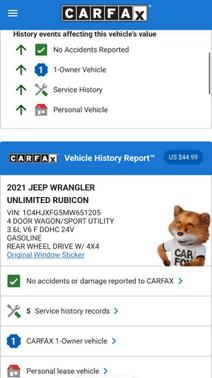 2021 Jeep Wrangler Unlimited Rubicon