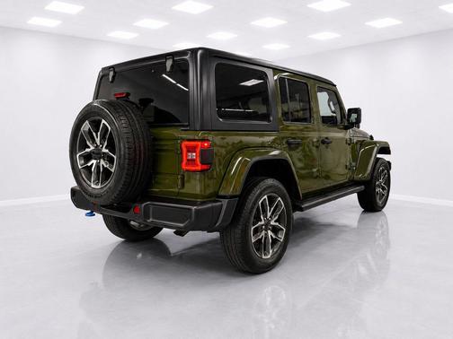 Sarge Green Clearcoat 2024 Jeep Wrangler 4xe Sport S