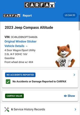Billet Silver Metallic Clearcoat 2023 Jeep Compass Latitude