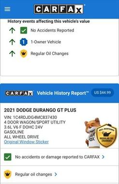 2021 Dodge Durango GT Plus