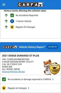 2021 Dodge Durango GT Plus