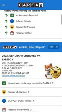 2022 Jeep Grand Cherokee Laredo