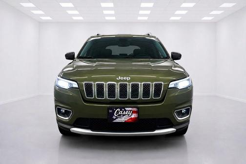 Olive Green Pearlcoat 2019 Jeep Cherokee Limited