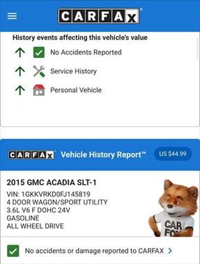 2015 GMC Acadia SLT-1