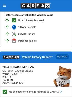2024 Subaru Impreza Base
