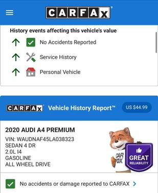 2020 Audi A4 45 Premium