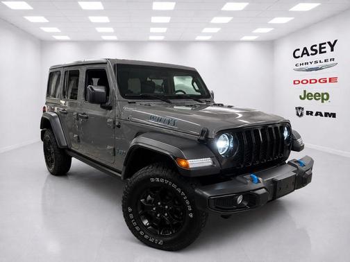 Sting-Gray Clearcoat 2023 Jeep Wrangler 4xe Willys