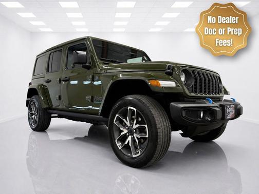 Sarge Green Clearcoat 2024 Jeep Wrangler 4xe Sport S