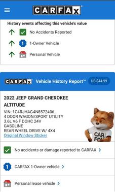 2022 Jeep Grand Cherokee Altitude