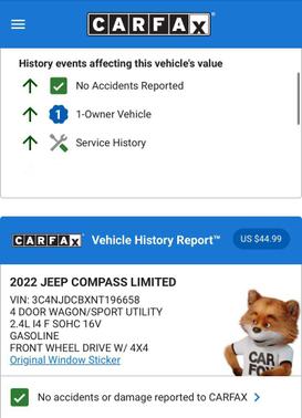 2022 Jeep Compass Limited
