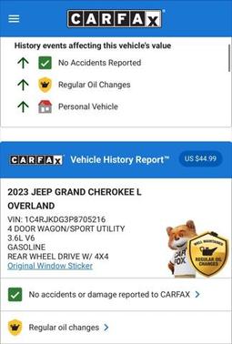 2023 Jeep Grand Cherokee L Overland