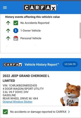 2022 Jeep Grand Cherokee L Limited