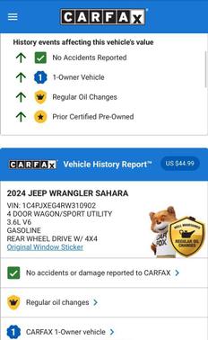 2024 Jeep Wrangler 4-Door Sahara 4x4