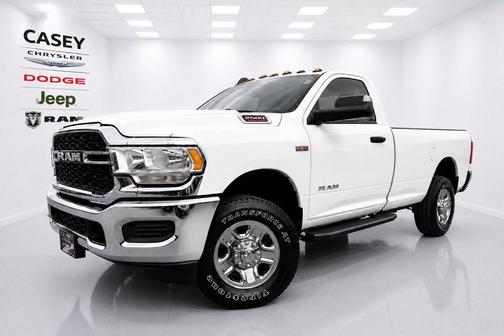 Bright White Clearcoat 2021 RAM 2500 Tradesman Regular Cab 4x4 8' Box
