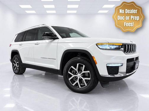 Bright White Clearcoat 2023 Jeep Grand Cherokee L Limited