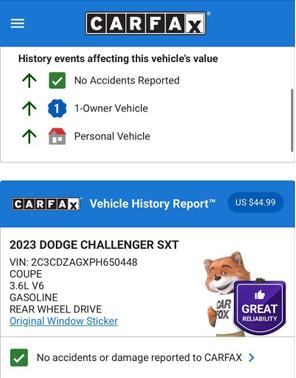 2023 Dodge Challenger SXT