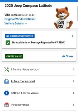 2020 Jeep Compass Latitude