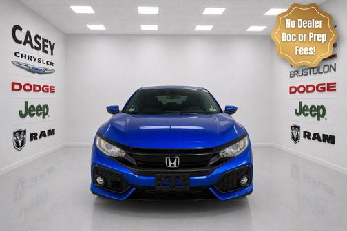 Aegean Blue Metallic 2017 Honda Civic EX