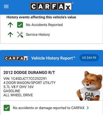 2012 Dodge Durango R/T