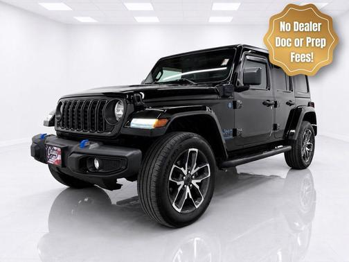 Black Clearcoat 2024 Jeep Wrangler 4xe Sport S