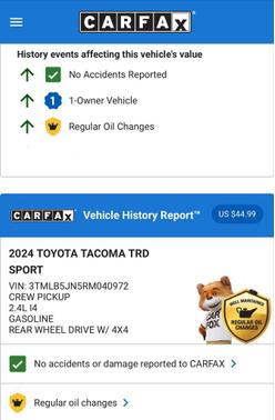 2024 Toyota Tacoma TRD Sport
