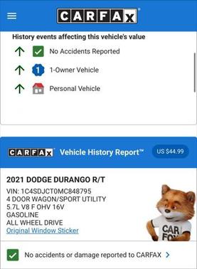 2021 Dodge Durango R/T AWD