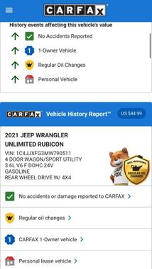 2021 Jeep Wrangler Unlimited Rubicon