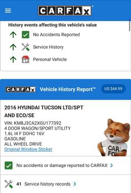 2016 Hyundai TUCSON Sport