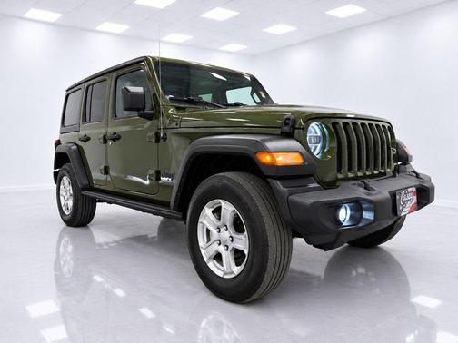 Sarge Green Clearcoat 2022 Jeep Wrangler Unlimited Sport