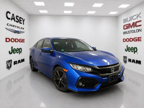 Aegean Blue Metallic 2017 Honda Civic EX