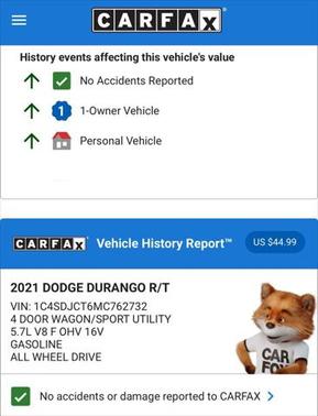 2021 Dodge Durango R/T AWD
