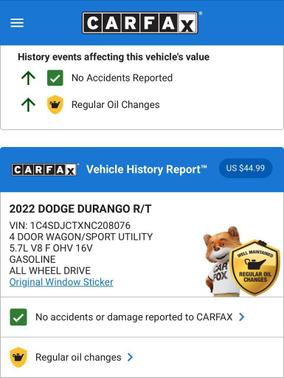 2022 Dodge Durango R/T AWD