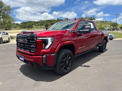 Volcanic Red Tintcoat 2024 GMC Sierra 2500 AT4