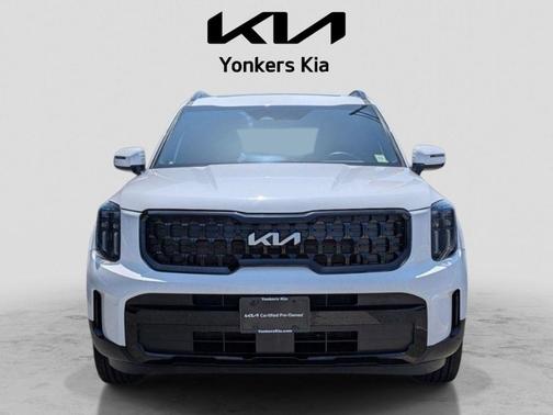 Glacial White Pearl 2024 Kia Telluride EX X-Line
